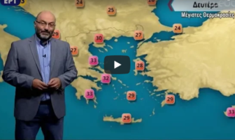 Σάκης Αρναούτογλου: “Μίνι καύσωνας” το Σαββατοκύριακο (video)