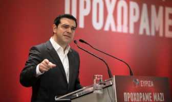 Ολόκληρη η ομιλία Τσίπρα στην παρουσίαση του ευρωψηφοδελτίου του ΣΥΡΙΖΑ – Προοδευτική συμμαχία