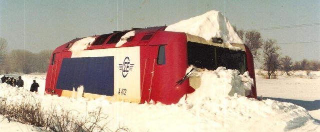 Μειώνονται τα δρομολόγια των τρένων στον άξονα Αθήνας Θεσσαλονίκης λόγω χιονιά