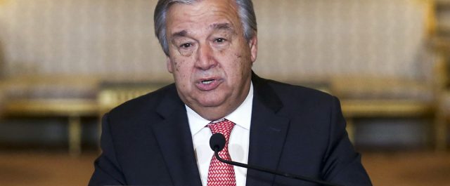 Γκουτέρες : Έκκληση για ειρήνη – Το πρώτο μήνυμα του νέου ΓΓ του ΟΗΕ