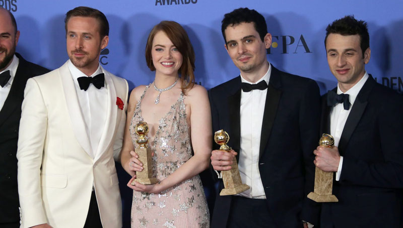 Χρυσές Σφαίρες στις ταινίες «La La Land» και «Moonlight»