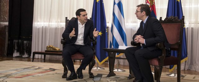Τσίπρας με Βούτσιτς: Φαινόμενα του παρελθόντος δεν έχουν θέση στα Βαλκάνια