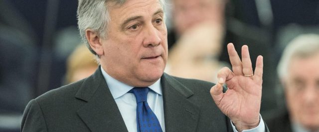 O νέος πρόεδρος του Ευρωκοινοβουλίου Αντόνιο Ταγιάνι είχε αποκαλέσει τα Σκόπια, Μακεδονία