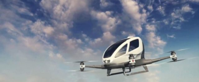 Το πρώτο ιπτάμενο ταξί θα κυκλοφορήσει στο Ντουμπάϊ [εικόνες]