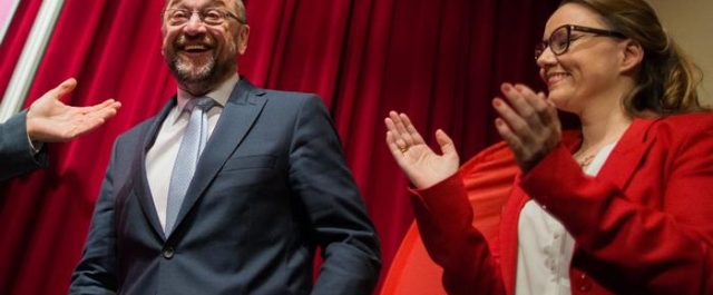 Δημοσκοπική ανατροπή στη Γερμανία: Πέρασε μπροστά το SPD με …”αέρα” Σουλτς