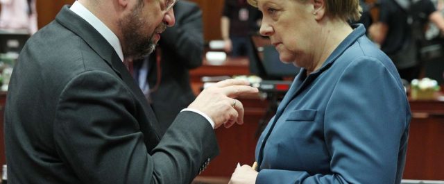 Γερμανία: Στο νήμα η διαφορά Μέρκελ – Σουλτς  