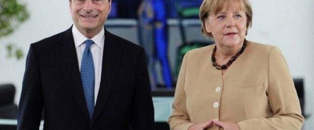 Ο Ντράγκι στη Μέρκελ με ατζέντα QE, Τραμπ και Ελλάδα