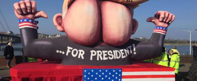 Οι Γερμανοί σατιρίζουν τον Τραμπ στο καρναβάλι- Ερντογάν, Μέρκελ και Brexit στο “στόχαστρο”