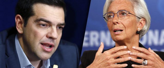 Λαγκάρντ σε Τσίπρα: “Είστε με το ένα πόδι έξω από τη λάσπη”- Που διαφώνησαν