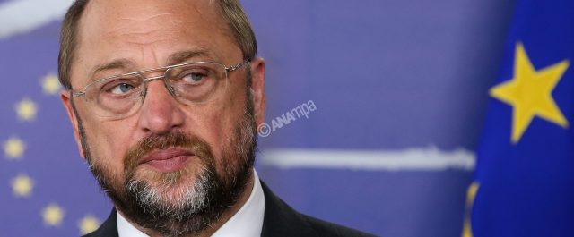 Σουλτς: “Όποιος θέλει Grexit θέλει και τη διάσπαση της ΕΕ”