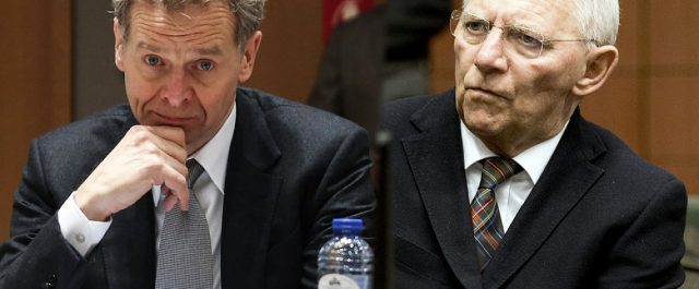 Η συνάντηση μυστήριο Σόιμπλε Τόμσεν για το ελληνικό χρέος