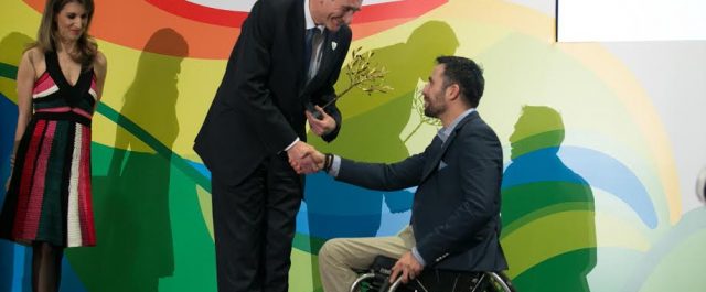 Η Ελληνική Παραολυμπιακή Επιτροπή βραβεύει τον ΟΠΑΠ για την υποστήριξή του