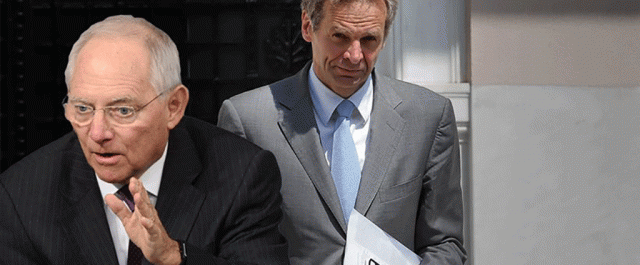 Η συνάντηση Σόιμπλε – Τόμσεν και η… αιφνίδια “εμπλοκή” Τσακαλώτου