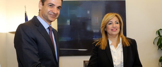 Μητσοτάκης και Γεννηματά συμφώνησαν: Η κυβέρνηση πρέπει να φύγει το συντομότερο