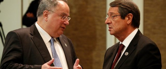 Συνάντηση Αναστασιάδη Κοτζιά στη Λευκωσία