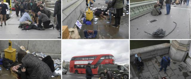 Καρέ- καρέ η επίθεση στην “καρδιά” του Λονδίνου- Εικόνες από τη γέφυρα του Γουεστμίνστερ