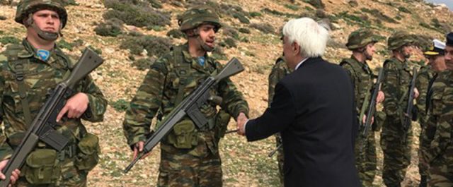 Παυλόπουλος προς την Τουρκία από την Ψέριμο: Σεβαστείτε τη Συνθήκη της Λωζάνης