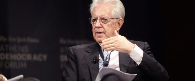 Μάριο Μόντι: Η κρίση στην Ευρώπη προκλήθηκε από τη Γερμανία και τη Γαλλία