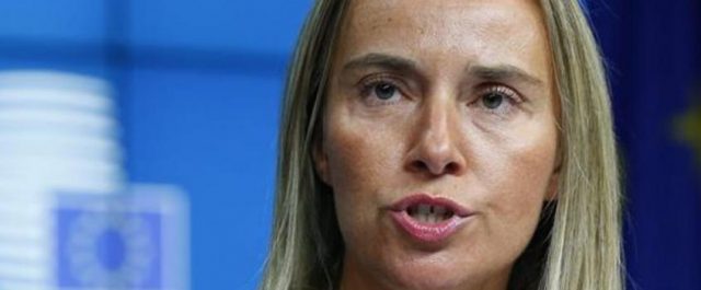 Μογκερίνι: Η Τουρκία να αποφύγει κάθε απειλή κατά κράτους-μέλους