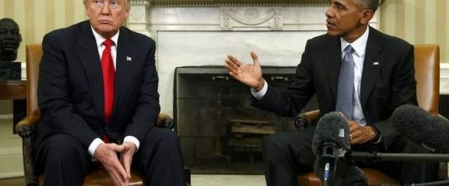 Απίστευτο; Ο Τραμπ κατηγορεί (με tweet) τον Ομπάμα ότι έβαλε “κοριό” στο τηλέφωνό του