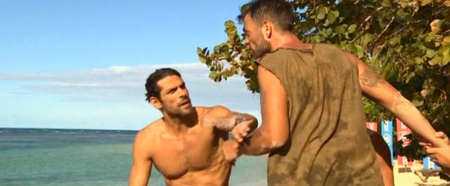 Πλακώθηκαν Χανταμπάκης – Αγγελόπουλος στο Survivor
