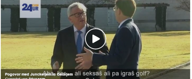 Γιούνκερ προς Τσεράρ: Παίζεις γκολφ ή κάνεις σεξ;