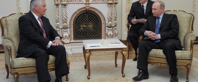 Ο Πούτιν βλέπει τελικά τον Τίλερσον