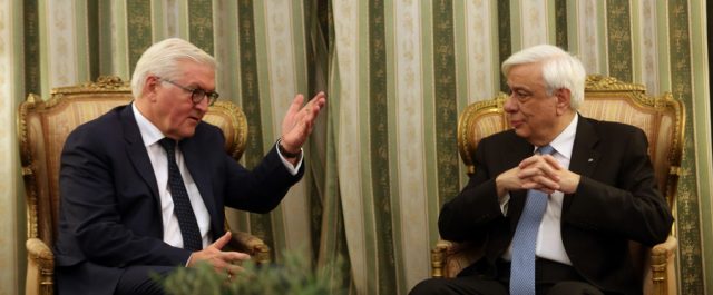 Παυλόπουλος/Σταινμάιερ: Οι κοινές δηλώσεις για οικονομία, ΕΕ, μεταναστευτικό