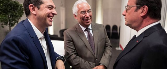 Ο Τσίπρας με τους Ευρω-σοσιαλιστές “περνάει καλά”- Το μαρτυρούν τα χαμόγελα [εικόνες]