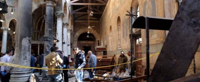 Τα βίντεο με τις σκηνές χάους αμέσως μετά την επίθεση στο ναό του Αγίου Γεωργίου