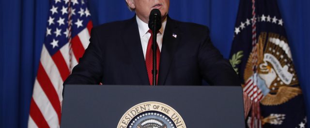 Διάγγελμα Τραμπ: Καλώ όλα τα έθνη να βρεθούν στο πλευρό των ΗΠΑ