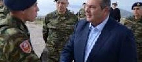 Στο Αγαθονήσι για ευχές στους οπλίτες ο Πάνος Καμμένος [εικόνες]