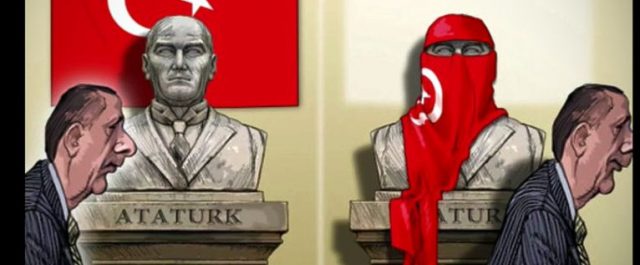Σκίτσο που έγινε viral: Από τον Ατατούρκ στον…Δικτατούρκ