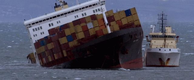 Ναυάγιο εμπορικού πλοίου στη Μαύρη Θάλασσα