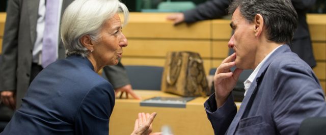 Λαγκάρντ και Σόιμπλε βλέπει ο Τσακαλώτος στην Ουάσιγκτον για χρέος και πλεονάσματα