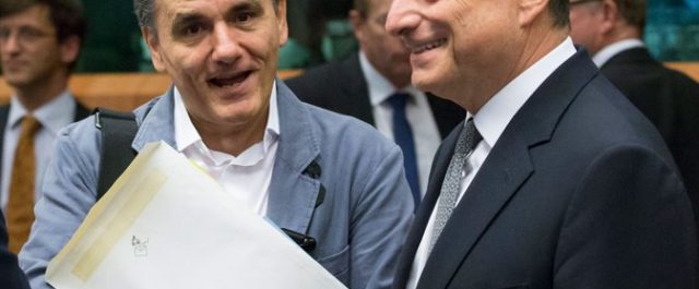 Θα “ξεκλειδώσει” το QE ο Ντράγκι; Αποστολή Τσακαλώτου στη Φρανκφούρτη