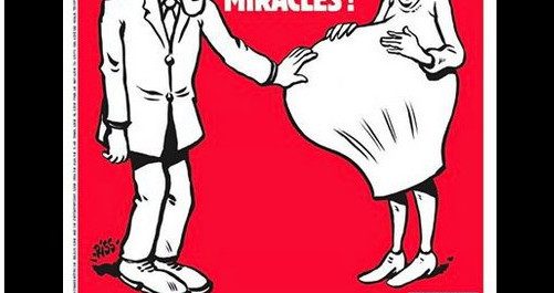 Έξαλλος ο Μακρόν για το ακραίο εξώφυλλο του Charlie Hebdo που εμφανίζει έγκυο την Μπριζίτ