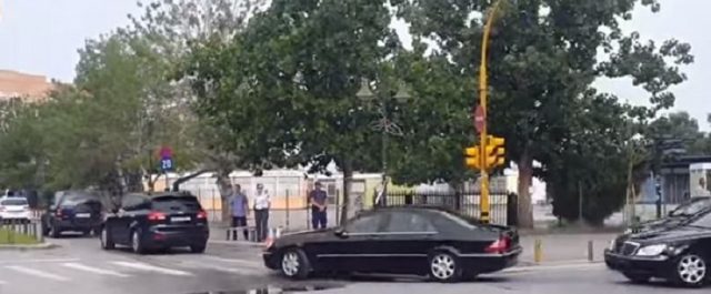 Η εντυπωσιακή αυτοκινητοπομπή του Νετανιάχου στη Θεσσαλονίκη