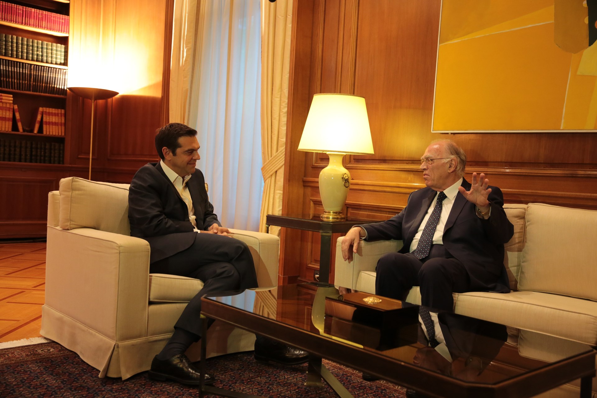 Τι αποκάλυψε ο Λεβέντης για τη συνομιλία του με τον πρωθυπουργό