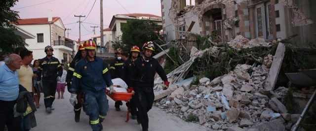 Σχέδιο αποκατάστασης των σεισμοπλήκτων στη Λέσβο