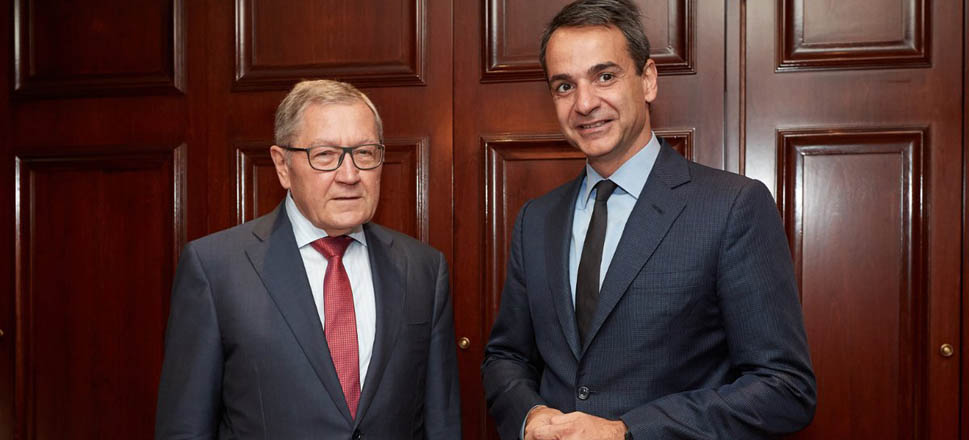 Μητσοτάκης- Ρέγκλινγκ συμφωνούν ότι είχαν μία καλή συζήτηση [tweet]