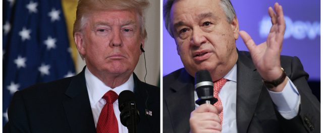 Politico: “Ο Γκουτέρες εκτιμά ότι ο Τραμπ παραδίδει τον πλανήτη στην Κίνα”