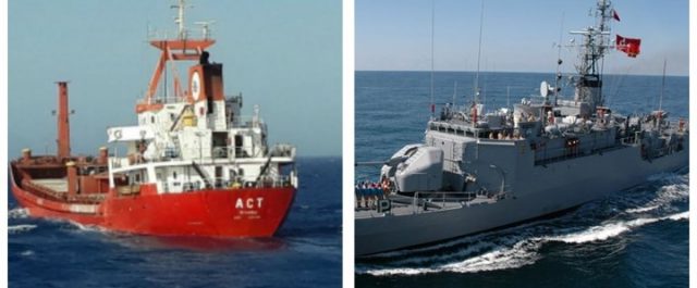 Κλιμακώνει η Άγκυρα: Έστειλε πολεμικό πλοίο ως “ασπίδα” στο ναρκόπλοιο