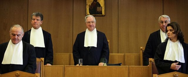 Απειλητική επιστολή στον πρόεδρο του ΣτΕ Ν. Σακελαρίου [video, εικόνα]