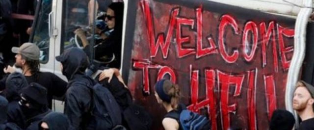 Νύχτα συγκρούσεων στο Αμβούργο- Και Έλληνες μεταξύ των διαδηλωτών