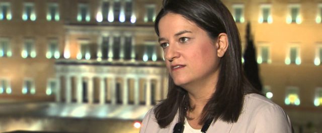 Η Κεραμέως έκανε θετικό σχόλιο για την αριστερά και έγινε χαμός από Γεωργιάδη, Κεφαλλογιάννη