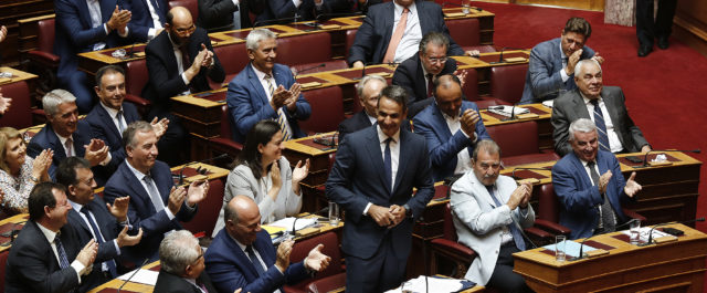 Ο Μητσοτάκης άσκησε κριτική σε διάταξη του νομοσχεδίου που είχε αφαιρεθεί