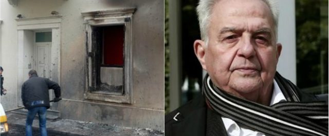 «Κάτοικοι και θαμώνες Εξαρχείων» την ευθύνη για την επίθεση στο σπίτι Φλαμπουράρη
