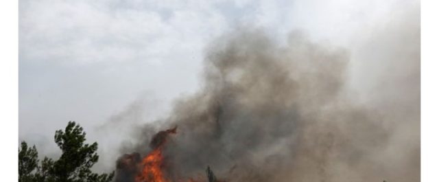 Πέντε πύρινα μέτωπα, σε ποιες περιοχές ο μεγαλύτερος κίνδυνος [εικόνα]