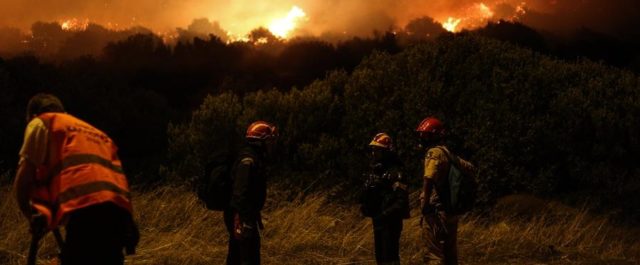 Εμπρησμός πίσω από τη μεγάλη φωτιά στη Λέσβο